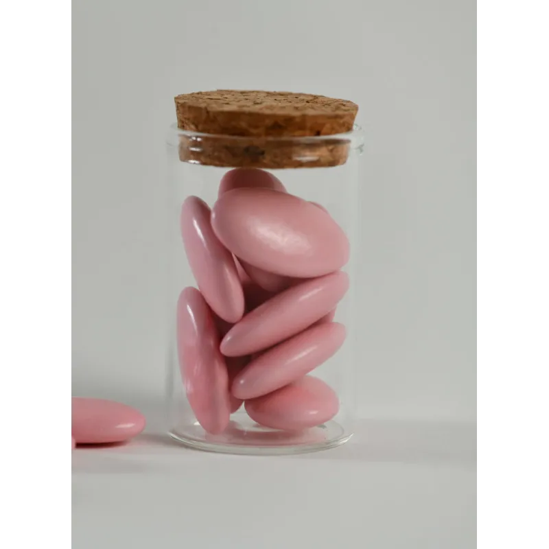 Dragées Chocolat Rose