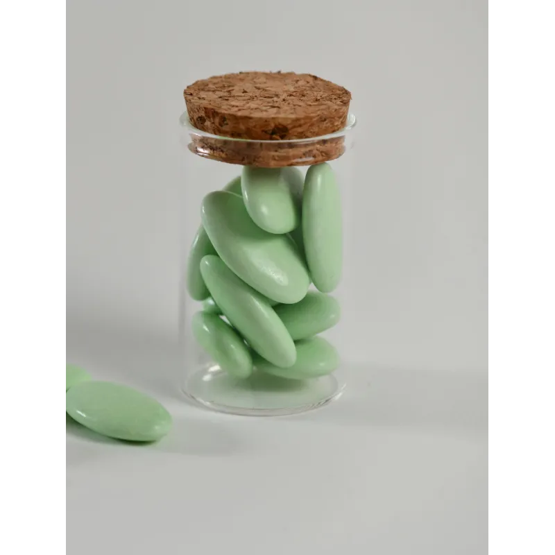 Dragées Chocolat Vert Clair