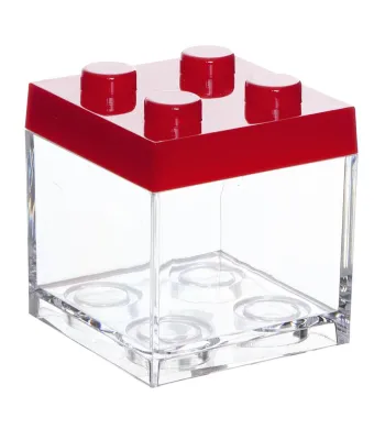 Lego en plexi pour dragées bapteme mariage
