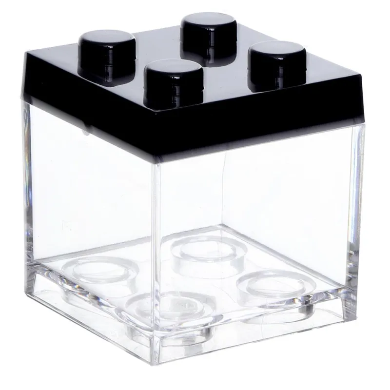 Lego en plexi pour dragées bapteme mariage