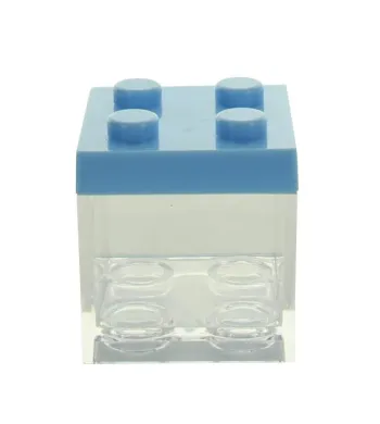 Lego en plexi pour dragées bapteme mariage