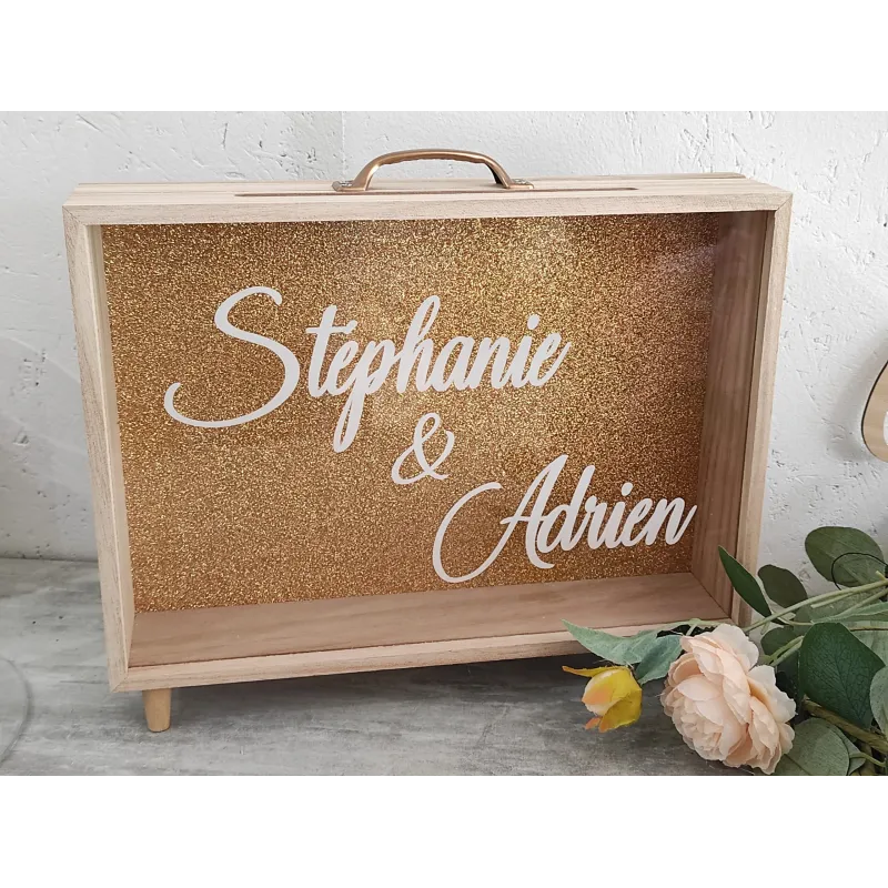 Urne vitre à personnaliser