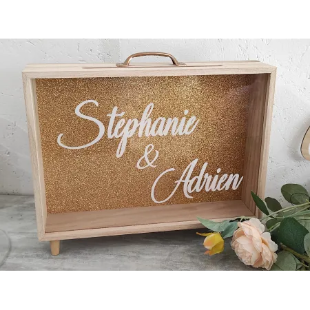 Urne vitre à personnaliser