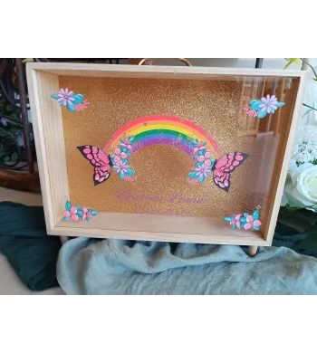 Urne vitre à personnaliser