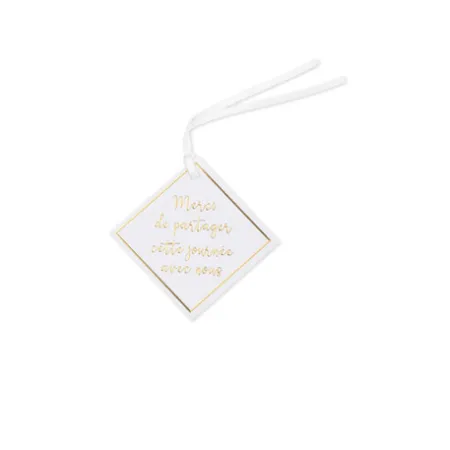 Etiquette "Merci de partager..."