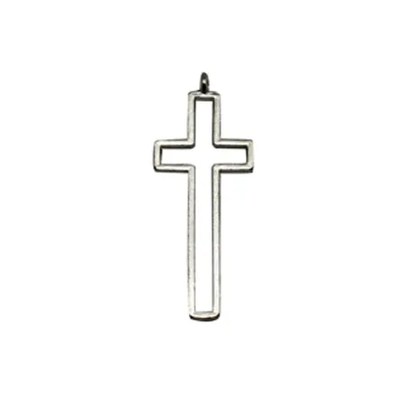 Médaillon croix argent