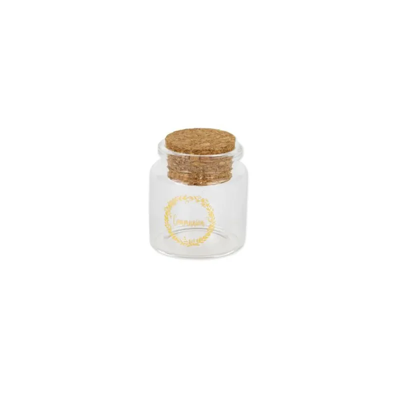 Fiole verre "Communion