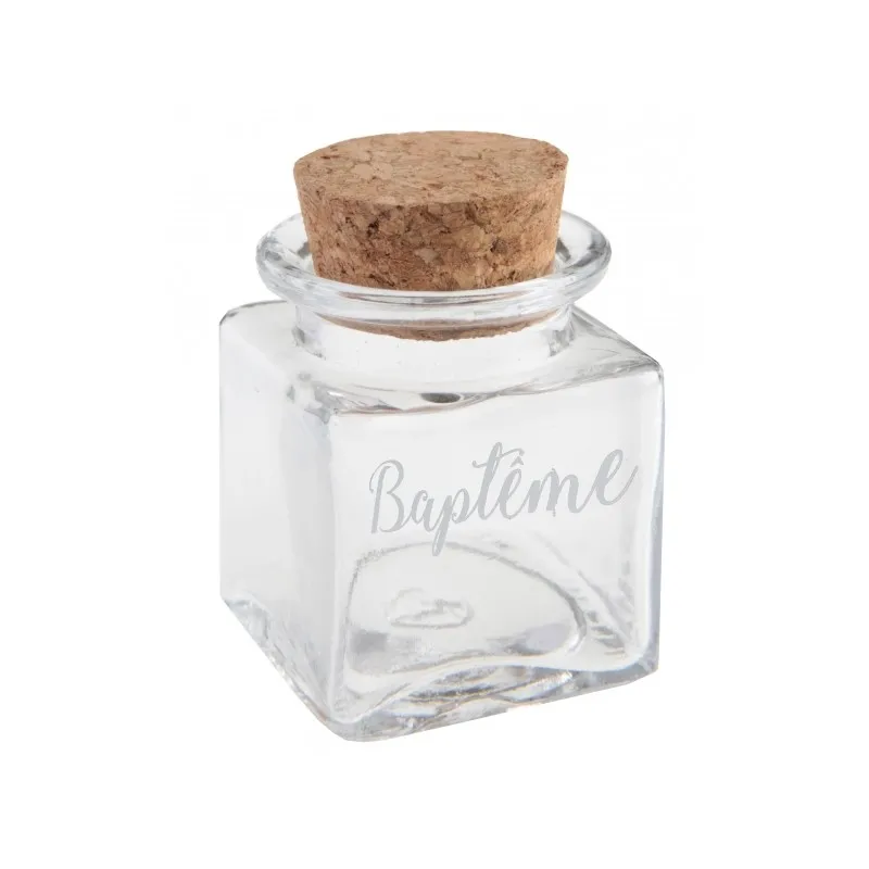 Pot carré "Baptême"