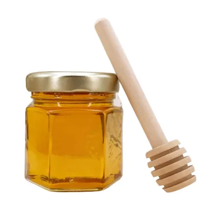 Pot miel avec cuillere