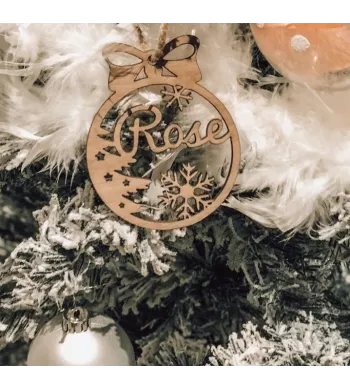 Boule de Noel Flocons