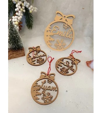 Boule de Noel Flocons