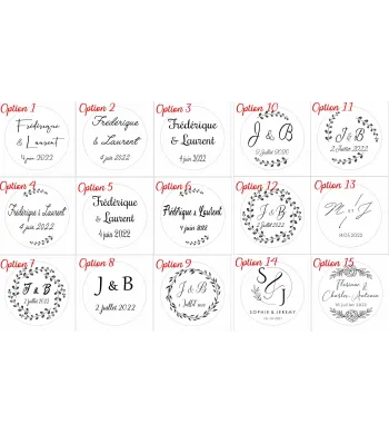 Boite alliances Bois ronde