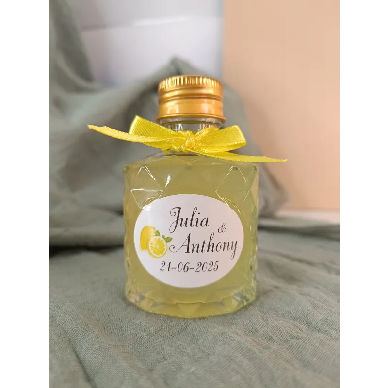 Fiole en verre Rhum - Limoncello