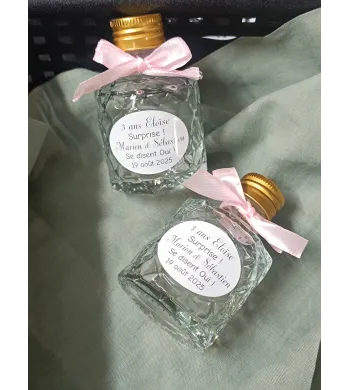 Fiole en verre Rhum - Limoncello