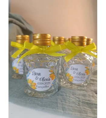 Fiole en verre Rhum - Limoncello