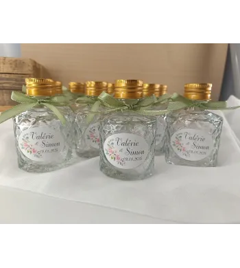 Fiole en verre Rhum - Limoncello