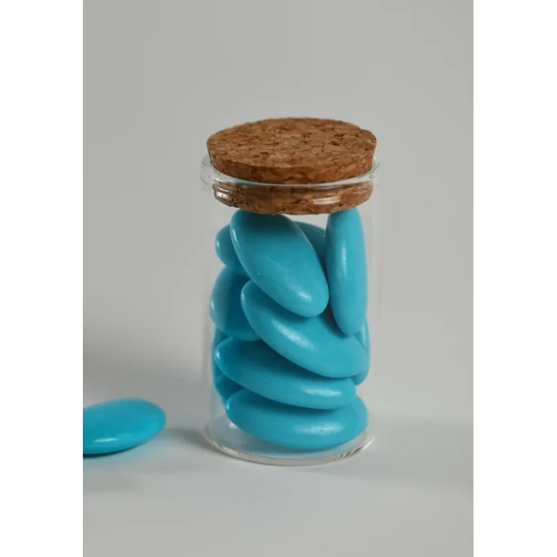 Dragées Chocolat Turquoise