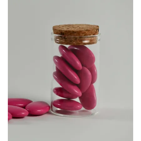 Dragées Chocolat Fushia